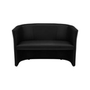 MILANO Fauteuil d'attente 2 place - Vue de face  - Malys Equipements