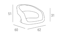 FRANKIE Fauteuil Coiffure