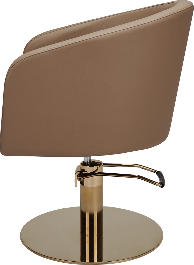 AUDREY Fauteuil Coiffure - vue de côté- Malys Equipements