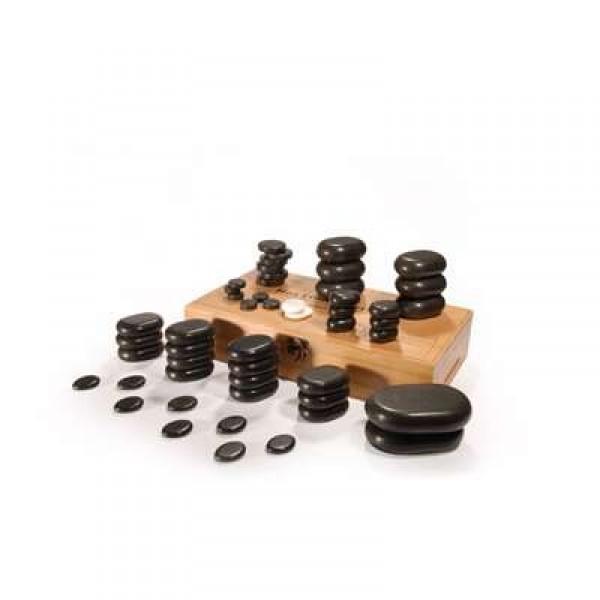 Kit Pierres chaudes de massage 50 pcs - Appareil 6L_pierre