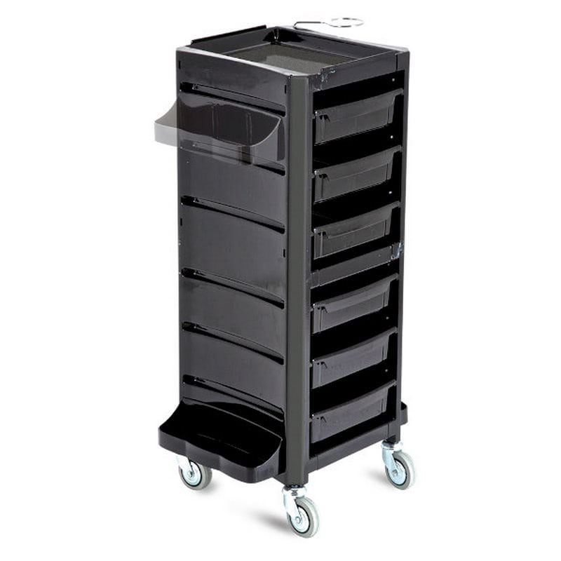 Chariot_de_rangement_coiffure_et_coloration_YCON_noir_Malys_Equipements