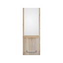 RENO Coiffeuse - peuplier - face - Malys Equipements