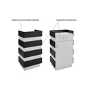 RENO MINI Caisse d'accueil - explication nuancier - mobilier coiffure - meuble coiffure - Malys Équipements