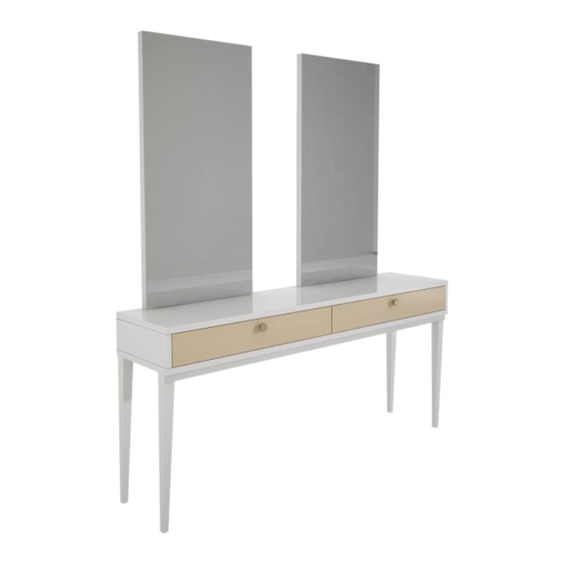 LINEA 2-zits kaptafel voor wandmontage