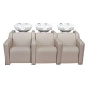  ALBA SOFA VIBROMASSAGE 3-Sitzer-Shampoo-Tablett 